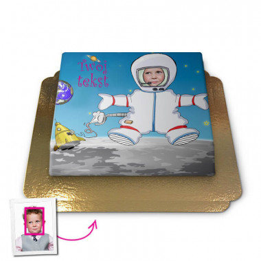 Tort Face-Cake - Astronauta