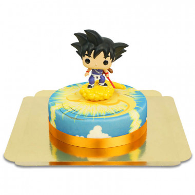 Mały Son Goku® na chmurce Kinto tort Dragon Ball®