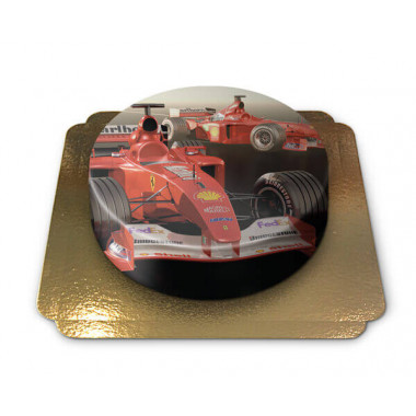 Tort z samochodem wyścigowym Formuły 1