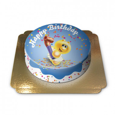 Tort Gelini - konfetti z okazji urodzin