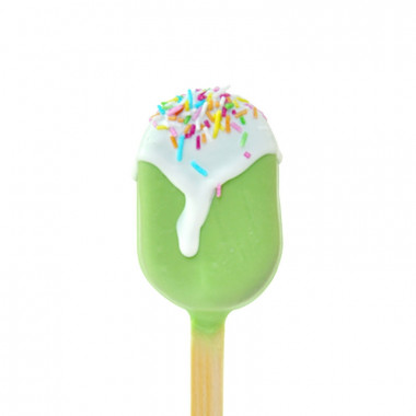 Cake-Pops – Zielone lody na patyku (10 sztuk)