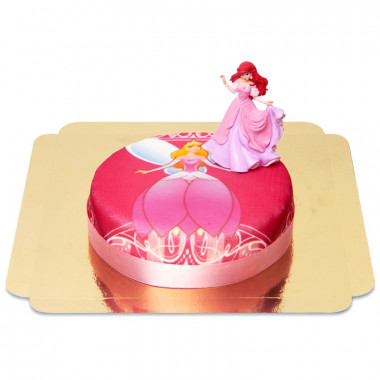 Tort księżniczki z figurką Arielki®
