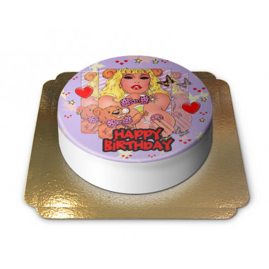 Erotyczny tort urodzinowy