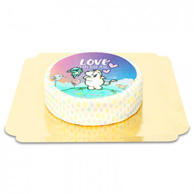 Tort Zebrasus & Mooh "Miłość jest w powietrzu"