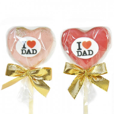 "I Love Dad" Cake-Pops (12 Stück)