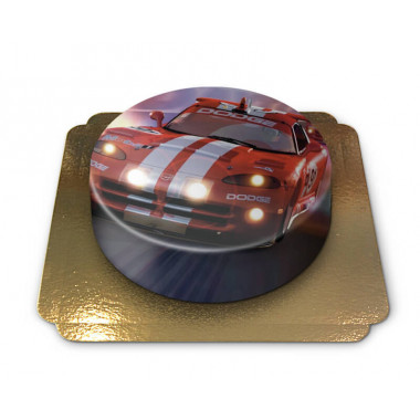 Tort z samochodem wyścigowym Dodge Viper